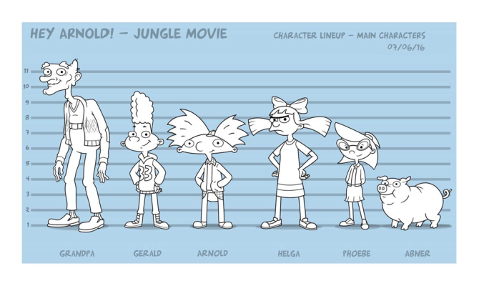 Hey Arnold Jungle Movie Blueprint