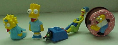 Simpsons Toys 1998