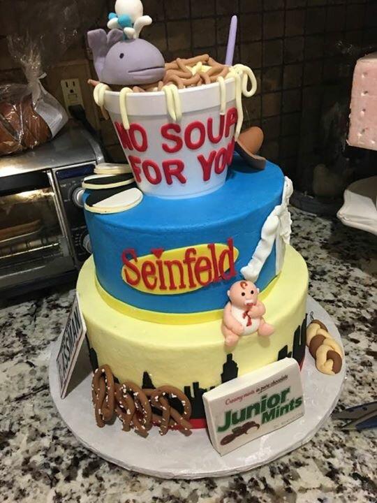 Seinfeld cake