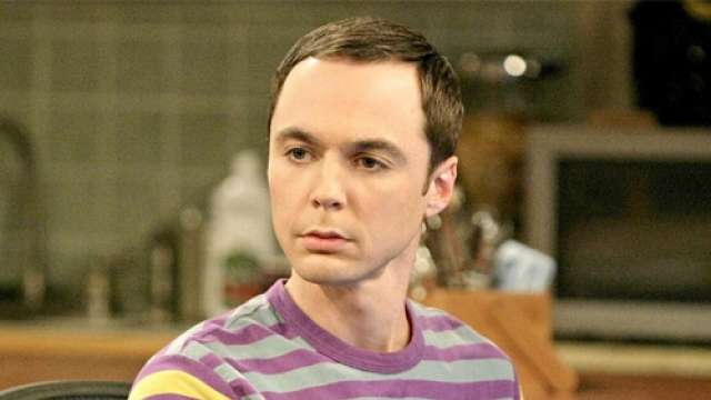 Jim Parsons as Sheldon Cooper on The Big Bang Theory