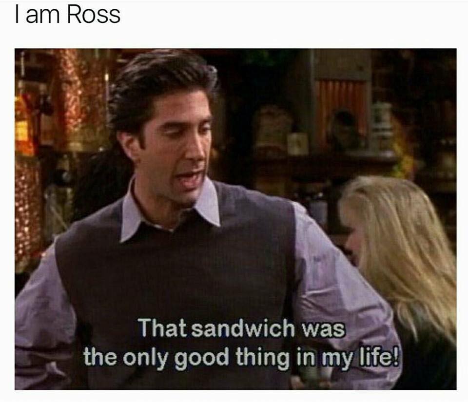 Friends 1994 Meme That Sandwich On BingeMeme
